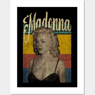 Madonna // Vintage Retro 80s Style // Posters and Art